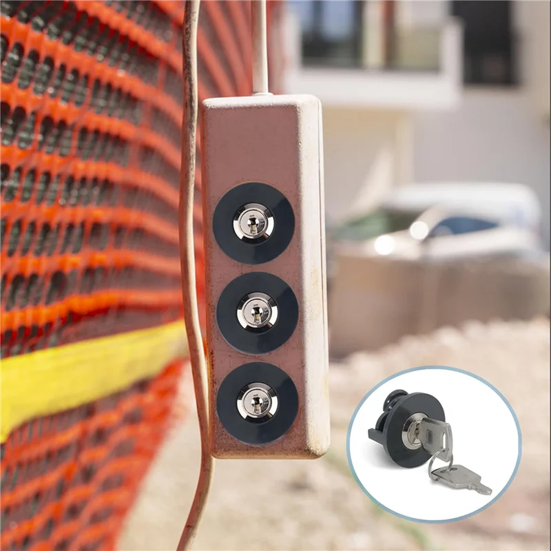 A98E-Socket Lock, Lockable Socket,8Pcs Sockets Child Lock, Socket Protection, Child Lock, Widely Used Indoors And Outdoors