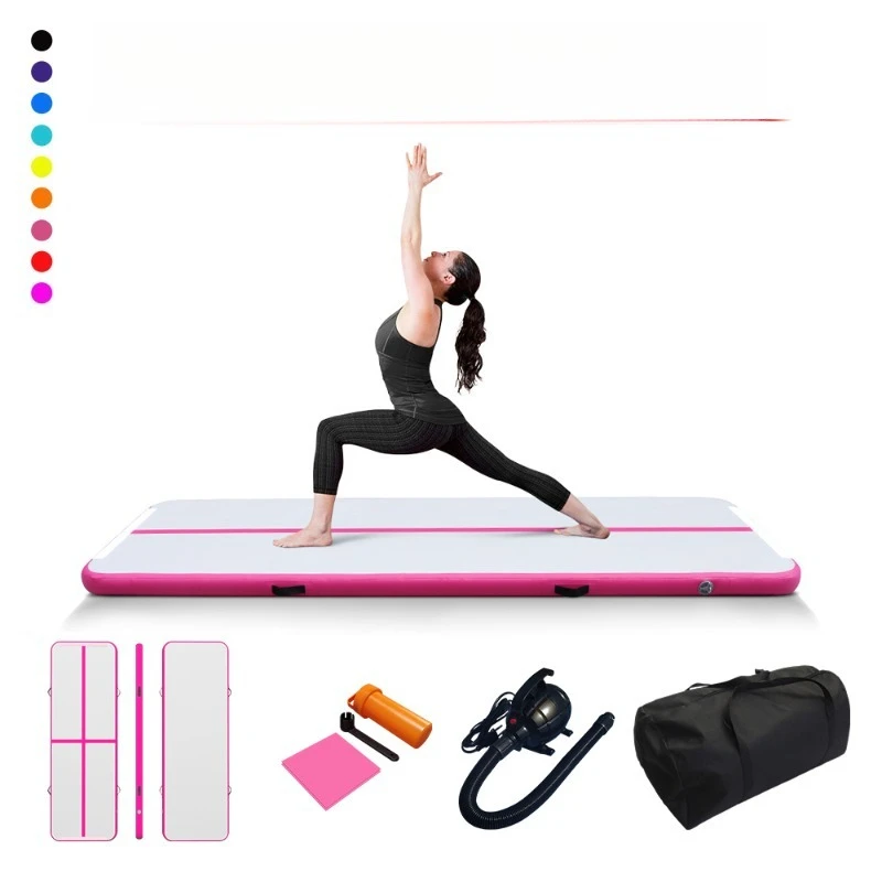 Sports Training Mat Mattress Boxing Yoga Mat Taekwondo Brushed Inflatable Gymnastics Mat