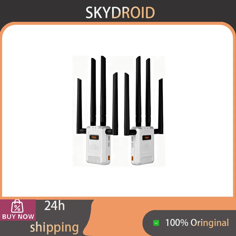 SKYDROID TRO1 2.4G&5.8G Dual Band Repeater, High Gain Signal Amplifier, Long Range Transmission