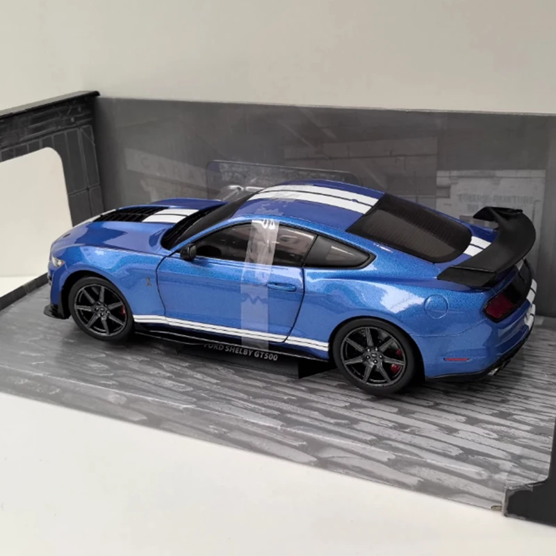 

SOLIDO масштаб 1/18 SHELBY GT500 сплав имитация модели автомобиля статическая коллекция украшенные праздничные подарки игрушки сувенирный подарок