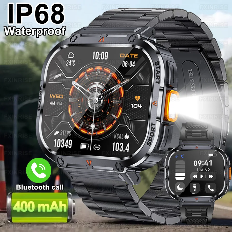 

Outdoor Smart Watch Professional Sports Smart Watch Men Women Heart Rate BT Call IP68 Waterproof Swimming Fitness Smartwatch New