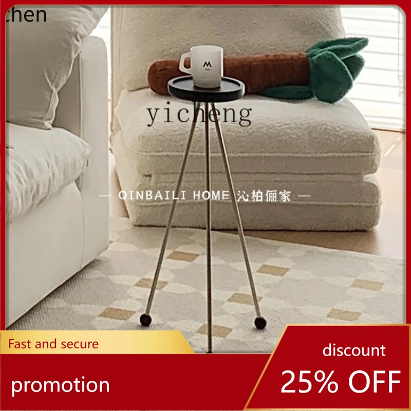 HXL creative mini coffee table living room sofa triangle cup holder display stand furniture