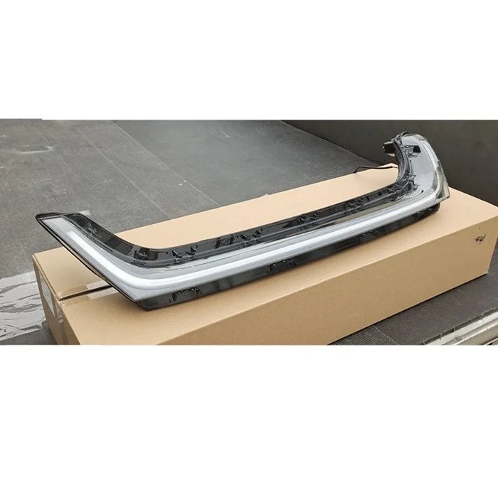 For BYD Dolphin Front Bumper Upper Trim Panel Stainless Steel Daytime Running Light Center Assembly