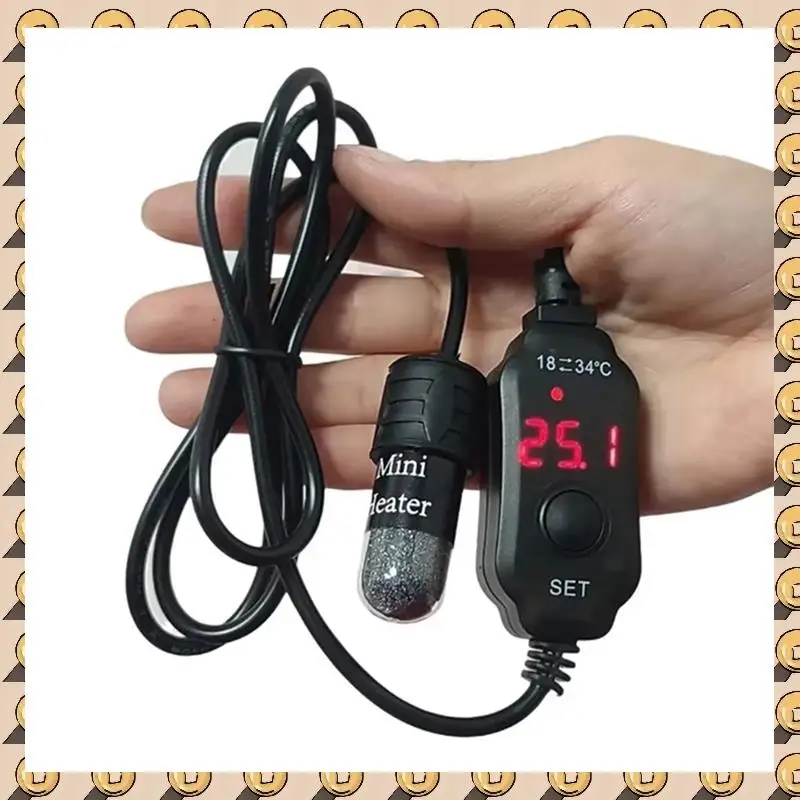 A003 10 Вт мини-нагреватель для аквариума, нагреватель для аквариума, термостат с регулируемой температурой, 5 В/2 А, нагреватель для черепахи, безопасный нагреватель для аквариума