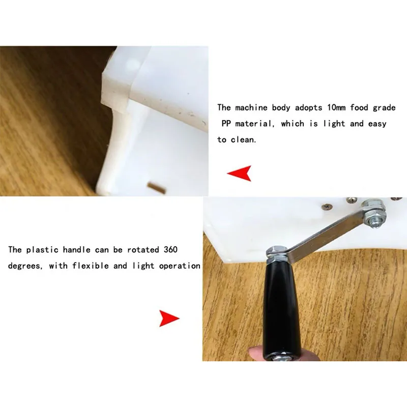 

20252025 Discount Hand-cranked automatic Food Material Portable Manual Sausage Twisting Machine Sausage Knotting Tying