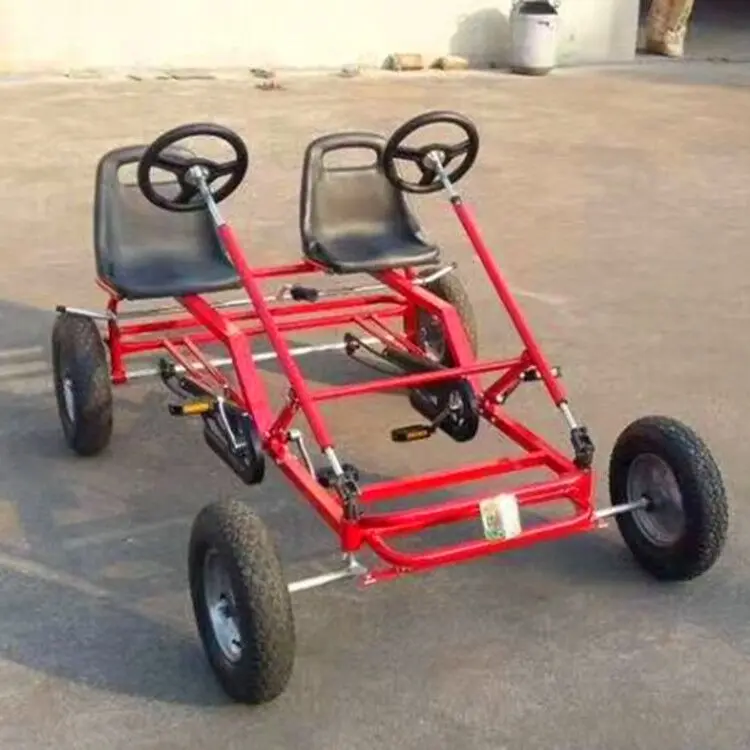 Go Kart per bicicletta a quattro ruote singola da esterno per bambini di ghiaccio e terra di alta qualità per bici per bambini