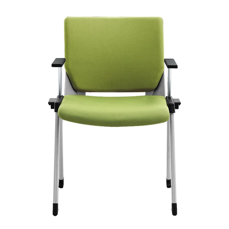 

Office meeting simple lifting armrest office chair staff computer training fabric four legged chair