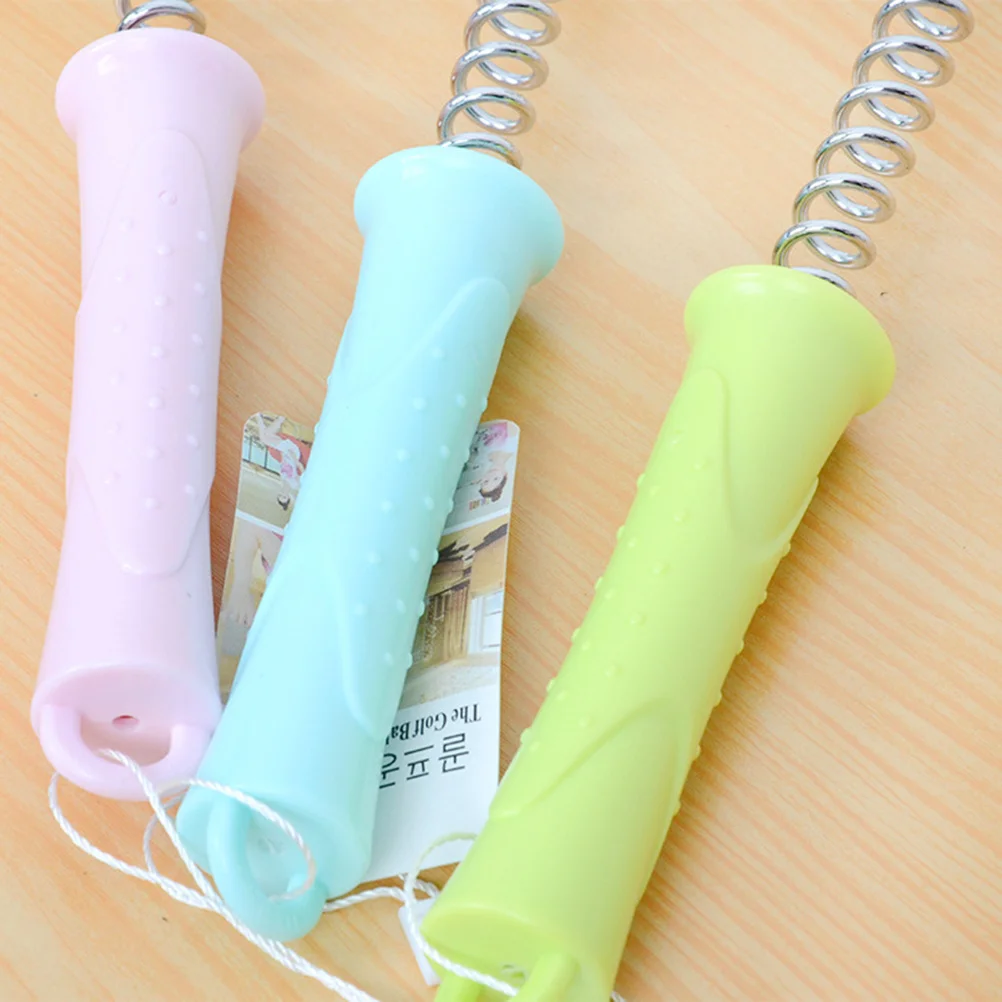 

2Pcs Golf Ball Massager Tpr Soft Comfortable Muscle Relief Spring Handle Percussion Massage for Home Office Travel