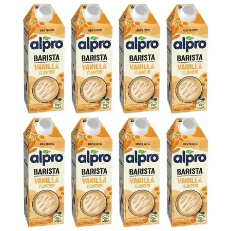 Alpro Barista Juego de bebidas de avena y soja 8x750 ml