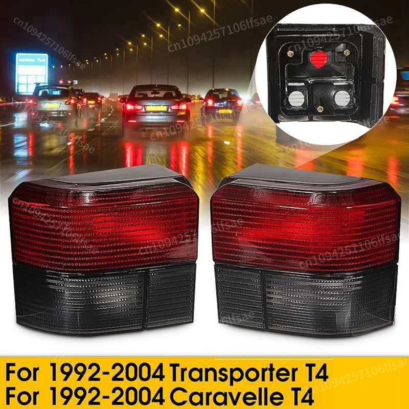 

Original 1 Pair Transporter Tail Light Lamps Cover Rear Bumper Brake Lamp For Vw Multivan T4 1991-2004 High Quality