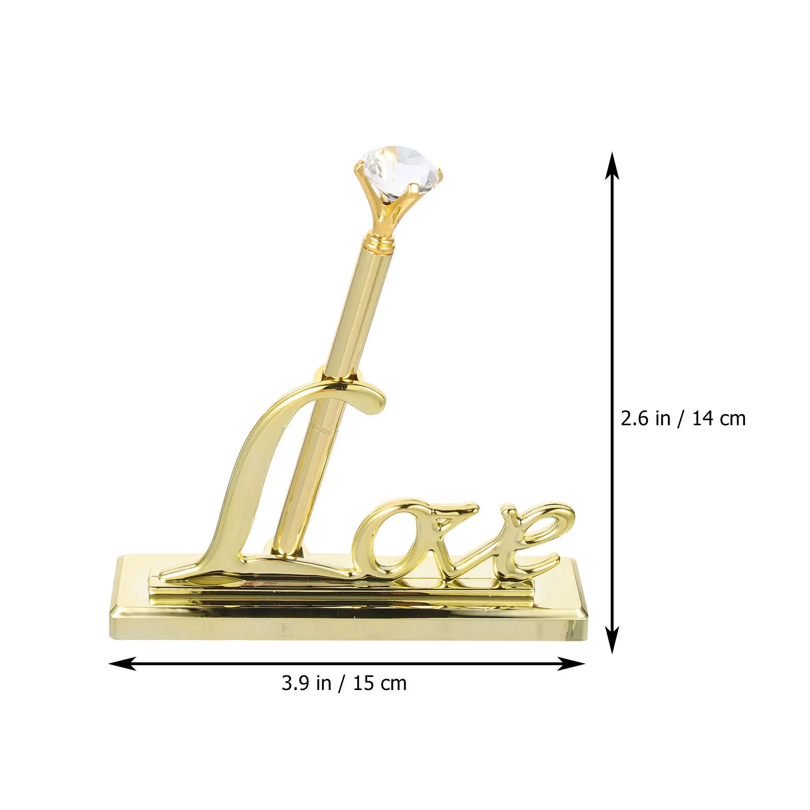 فلاش الماس توقيع القلم حفل زفاف تفضل ضيف كتاب الطاولة أداة الكتابة الزخرفية