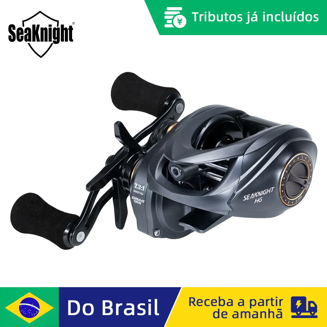 Seaknight Brand Falcan IV Series Brazil Warehouse 176g Ultralight 7KG Carbon