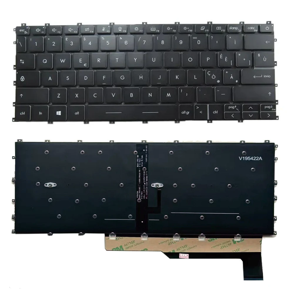 XIN-IT Italy Backlit Laptop Keyboard For MSI Summit E13 Flip Evo 11th A11M -A11MT MS-13P2 Summit E13 Flip EVO A11MT 13P2