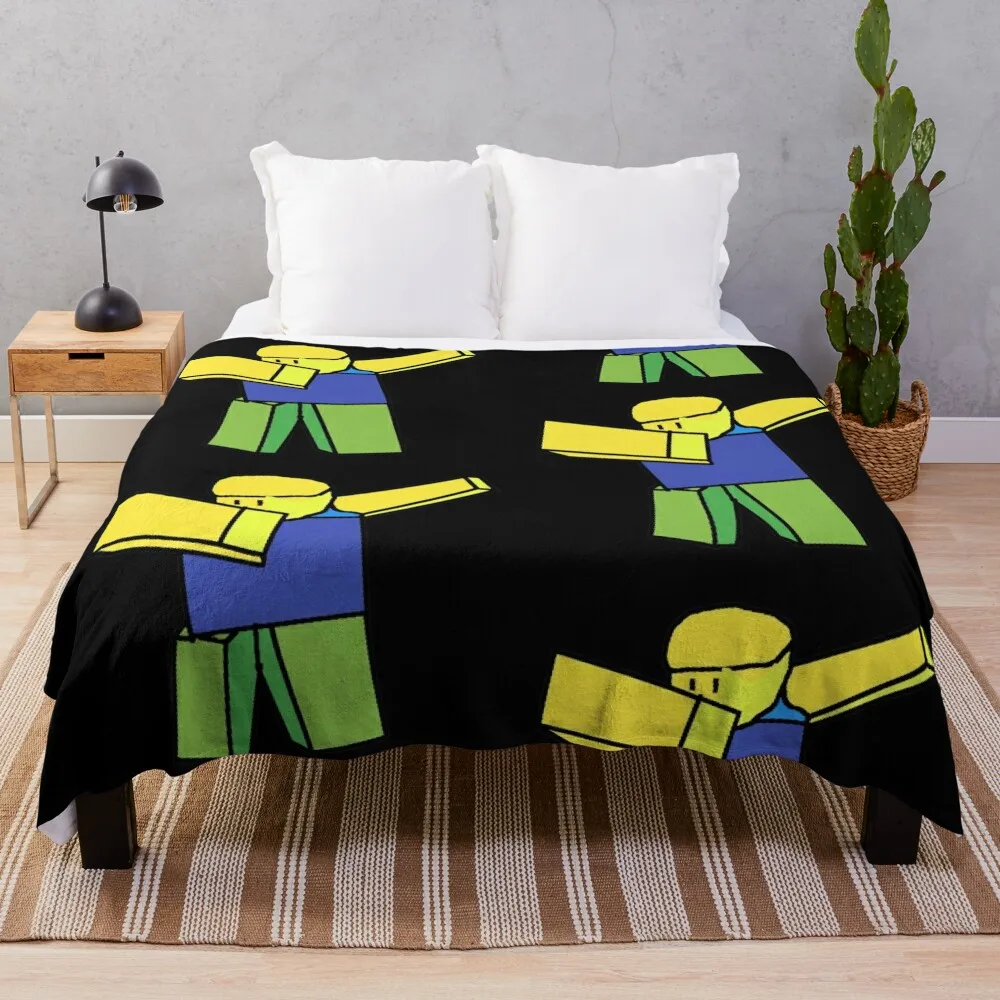 Dabbing noob vinyl high quality Throw Blanket Softest Summer Beddings Plaid Thermals For Travel Blankets