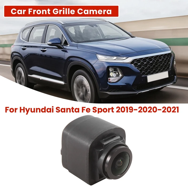 99250-S1000 Car Front Grille Camera 360 Panoramic Front Camera For Hyundai Santa Fe Sport 2019-2020-2021 99250S1000 Parts