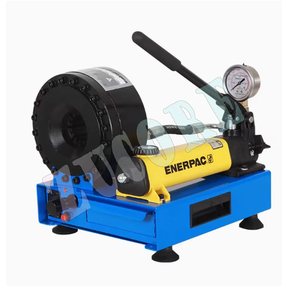 دليل محمول 1/4-1 "أداة تجعيد الخراطيم الهيدروليكية تركيبات الخراطيم الهيدروليكية آلة الضغط آلة تشكيل نهاية الأنابيب