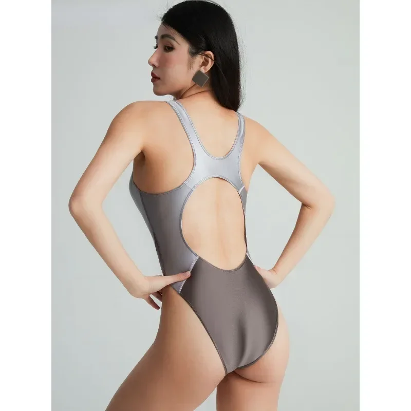 One-piece gymnastics suit fitness ballet skating jumpsuit women's competitive swimsuit justaucorps gymnastique fille