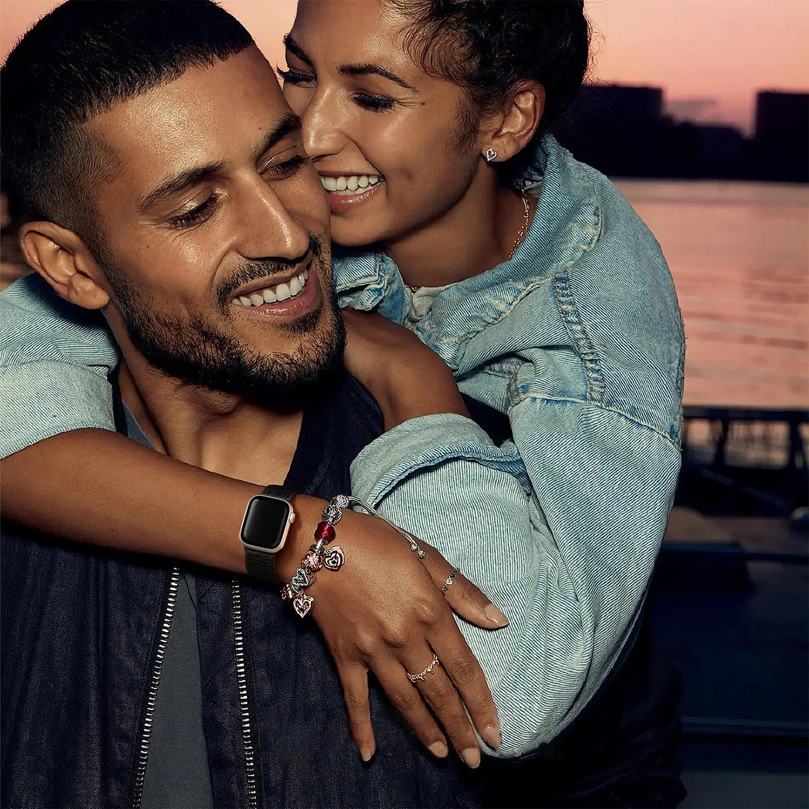 Nylon Strap for Apple Watch 10 42mm 46mm Ultra 2 49mm Breathable Replacement Wristband for IWatch 9 8 7 6 5 4 3SE 45mm 44mm 41mm