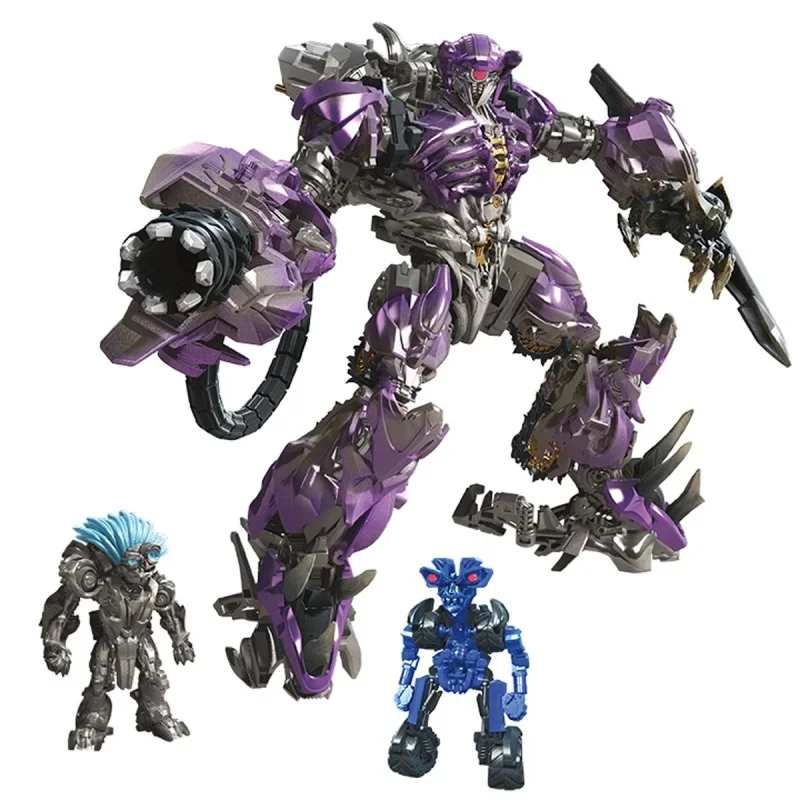 ในสต็อก Transformers SS Series SS-56 L-Class Shockwave ตัวเลขการกระทําหุ่นยนต์สะสมของเล่นเด็กรถของขวัญ