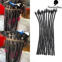 Locs-extensiones de cabello humano para mujer, trenzas de pelo 100% brasileño Real, Afro, rastas, ganchillo
