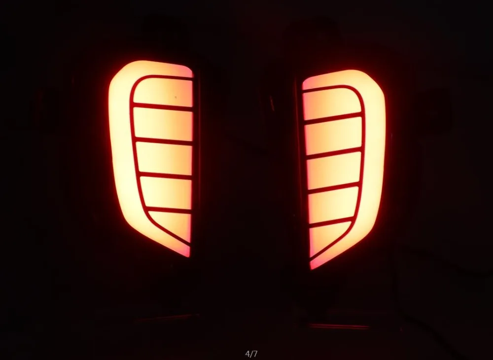 2pcs Car bumper lamp for suzuki ignis rear light 2016 2017 2018 2019year car accessories LED tail light ignis taillight