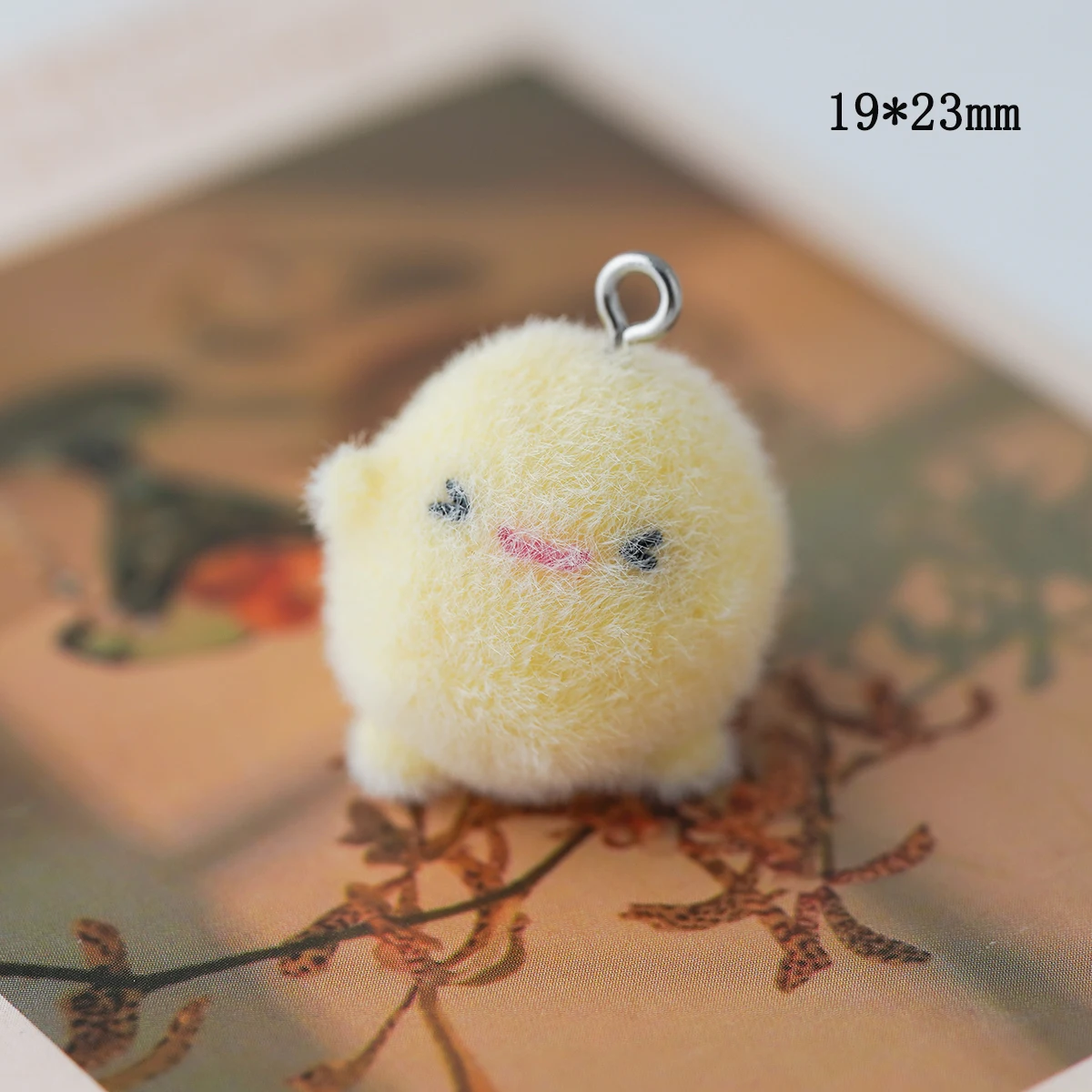 20pcs Cute Cartoon Baby potatoes Charms Flocking resin pendant for diy crafts jewelry Earrings and necklaces fittings making