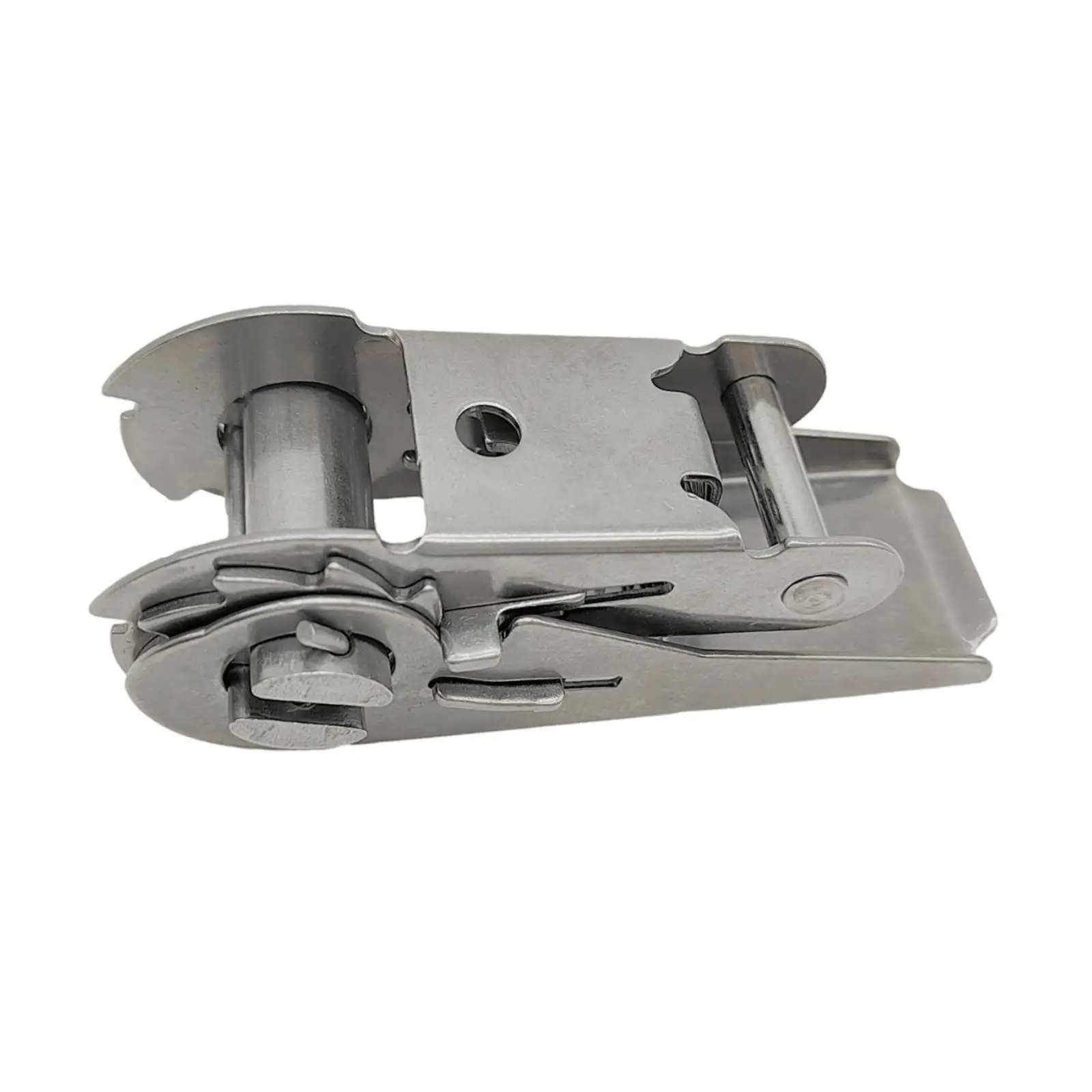 316 Stainless Steel Ratchet Buckle for Cargo Strap Tensioner Tie Down Tool for Securing Car Truck Boat Trailer Loads