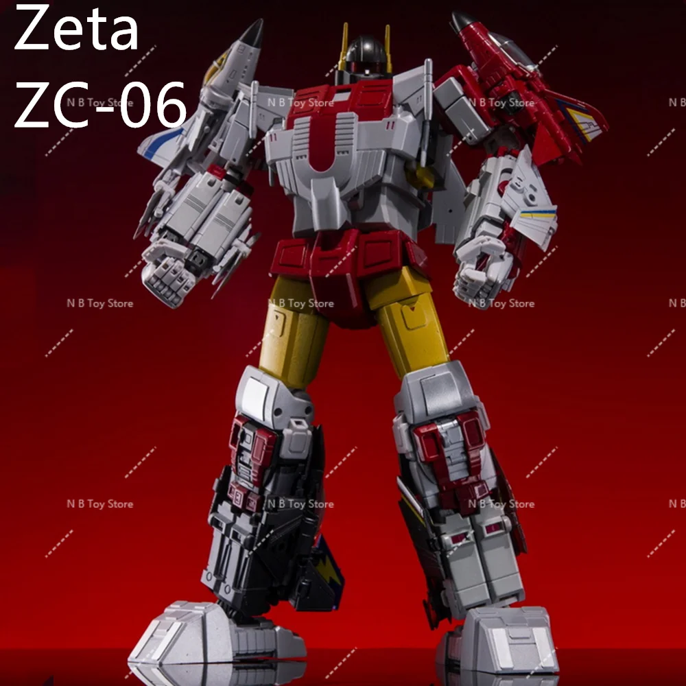 ZETA TOYS-figurine d'action Transformable ZC-06 ZC06 pneus Superion Silverbolt Skydive Raid aérien luciole Pentajet en Stock