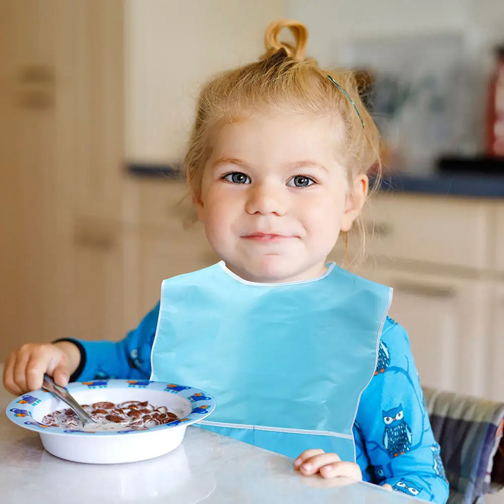 

2Pcs Kid Drawing Smock Waterproof Painting Apron for Children Art Projects Cooking Eating Creative Play Stain Resistant Fine