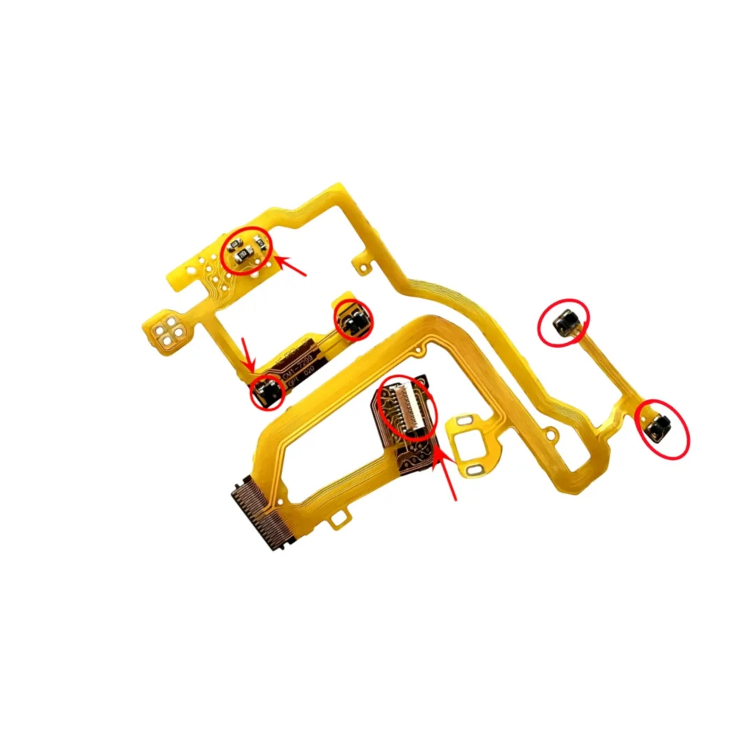 

New Lens Rear Group Base Flex Cable With Components Replacement Repair Part For Canon IXUS230