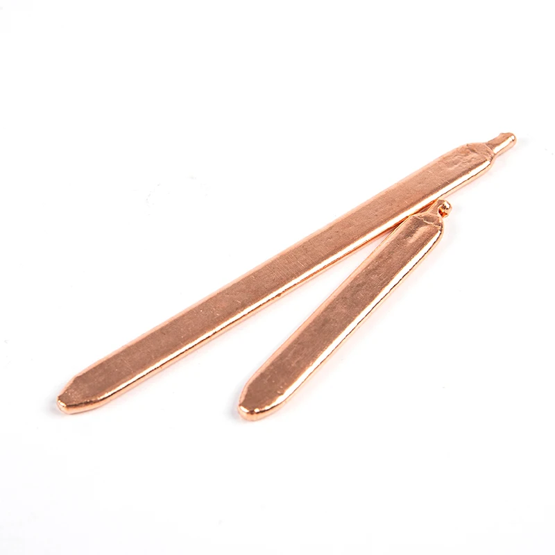 1pc Hot 60mm-150mm Copper Tube Diy Computer Laptop Cooling Notebook Heat Pipe Flat Tube