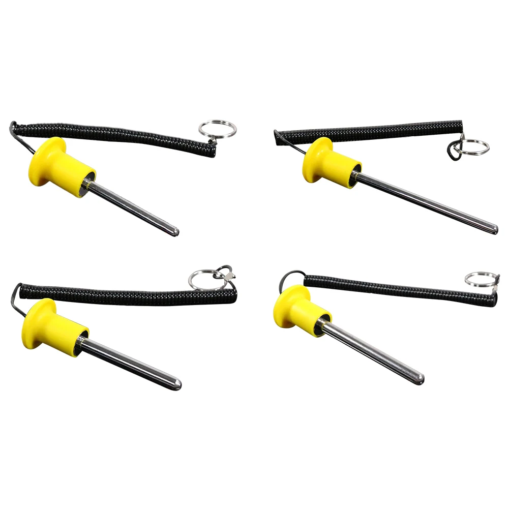 دبوس كومة الوزن العالمي مع حبل سحب، دبوس آلة الوزن، معدات اللياقة البدنية، ملحقات استبدال رياضية للصالة الرياضية