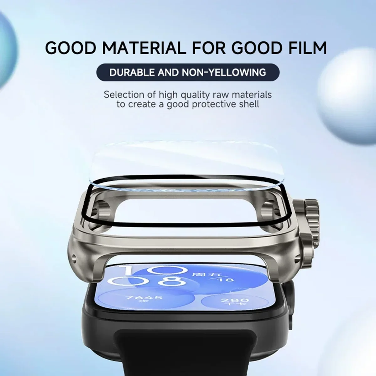 Case For Huawei watch Fit 4 Pro Screen Protector Tempered Glass PC Bumper Frame Change To Ultra Cover For huawei watch fit 4