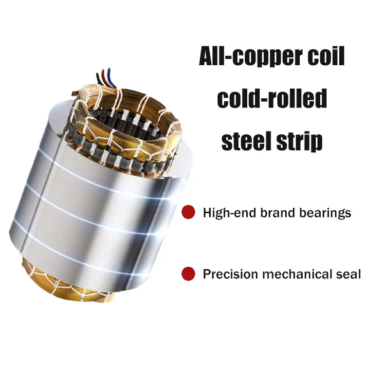 Bomba de lechada de aguas residuales de corte potente y de alta calidad para extraer barro, tanques sépticos y sistemas de drenaje agrícola