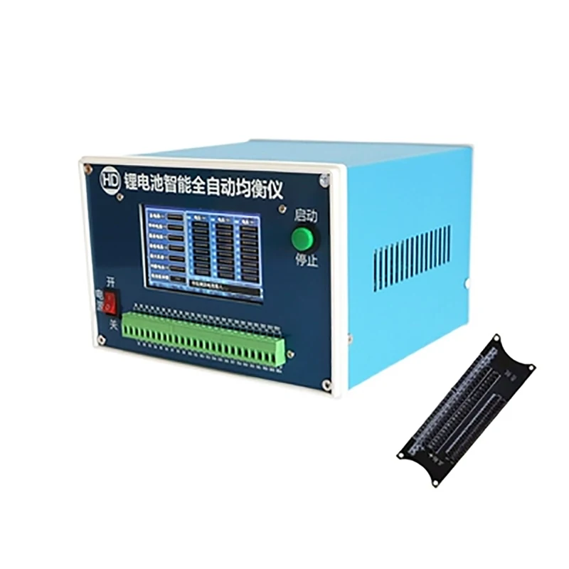 High definition automatic battery repair equipment 2~ 24S 3A 4A battery equalizer with LCD screen