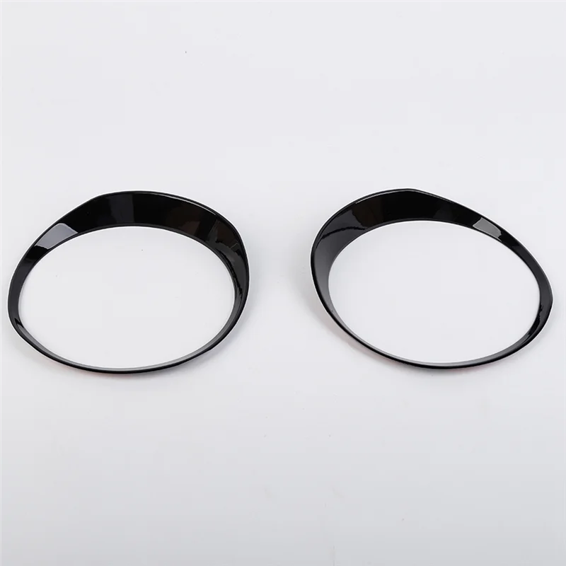 

Car Front Headlight Cover Trim Decoration For Suzuki Jimny 2019-2024 Exterior Accessories Black