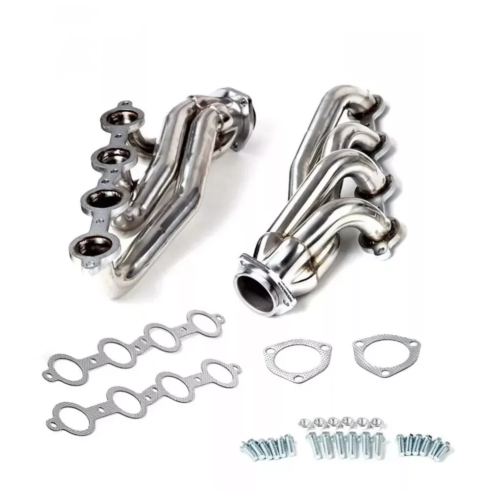 لشيفي LS1 LS2 LS3 LS6 LS7 Chevelle كامارو مجموعة رؤوس قليل من الفولاذ المقاوم للصدأ #6