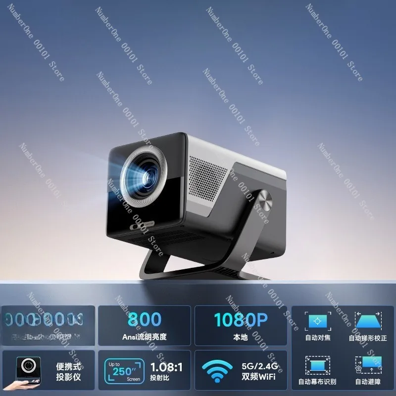 Premium Smart TV Home Theater Short Throw Projector Ultra HD Family Cinema Projection Machine for Living Room Bedroom Native