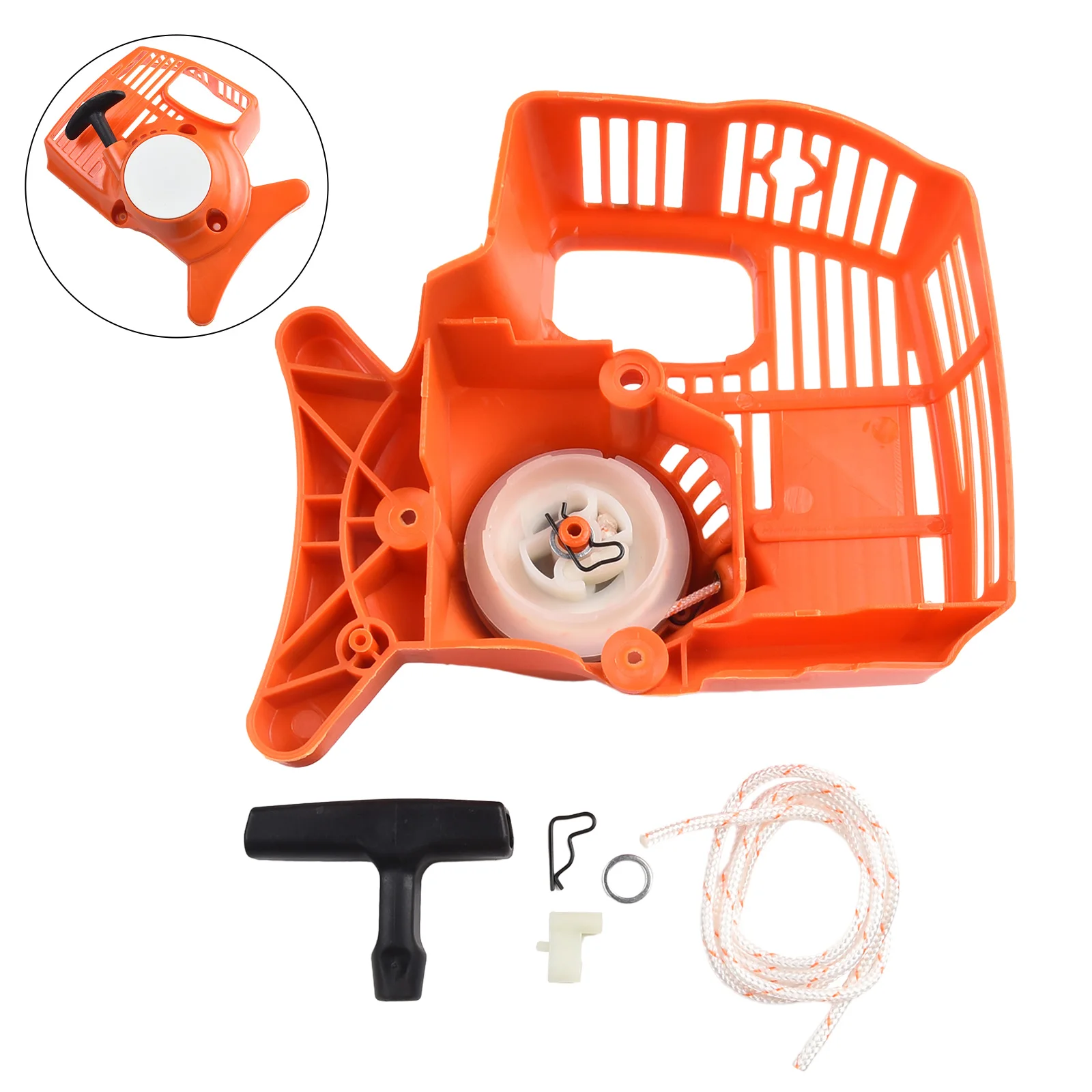 Lawn Mowers Parts Recoil Starter Aftermarket Recoil FC55 FS38 FS45 FS46 FS55 KM55C KM55R KM55RC Pull Starter Kit