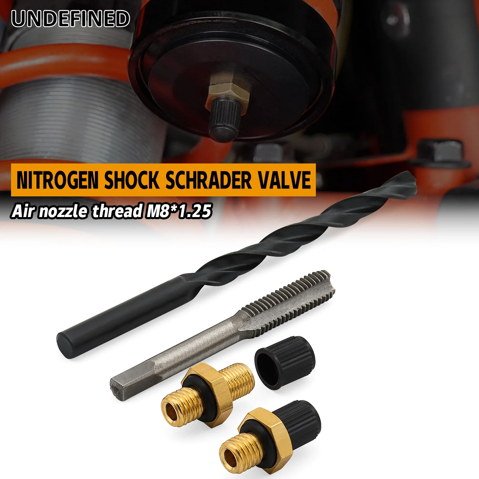 Válvula Schrader de nitrógeno de 500 psi para Polaris RZR, Artic Cat Fox PODIUM X, Honda Pioneer y Talon, CamAm ATV UTV Kawasaki
