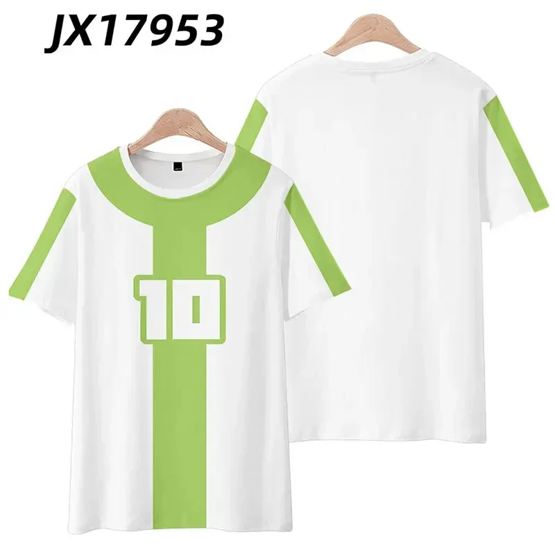 Cartoon Ben10 Alien Force 3D Printed T Shirt Women Men Summer Short Sleeve Top Kid Funny Cosplay Ben Tennyson Tees Shirt Costume