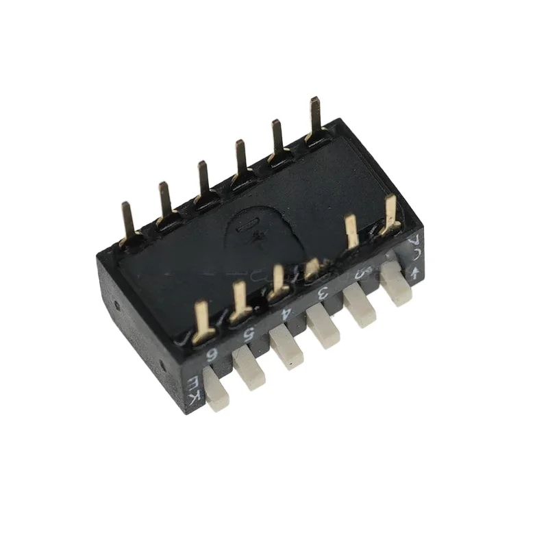 2-position DSPV02LHGET Original KE Direct Insert Key Switch Side Dial DIP Switch 2.54mm Pitch