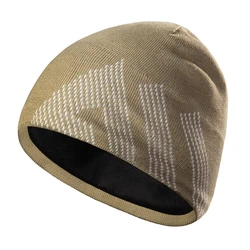 AONIJIE Winter Warm Wool Cap Sports Unisex Knitted Hat Soft Beanie Velvet lining For Running Jogging Cycling Skiing Camping