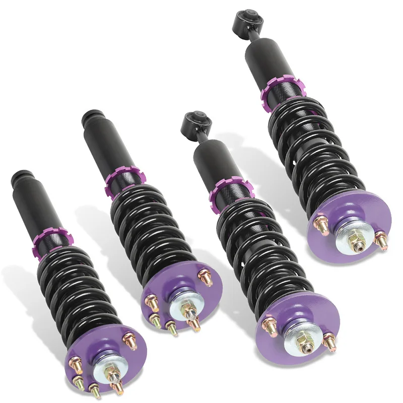

Coilover Kits For 2004-2008 Acura TSX Base Sedan 4D 2.4L Purple Auto Suspension Systems