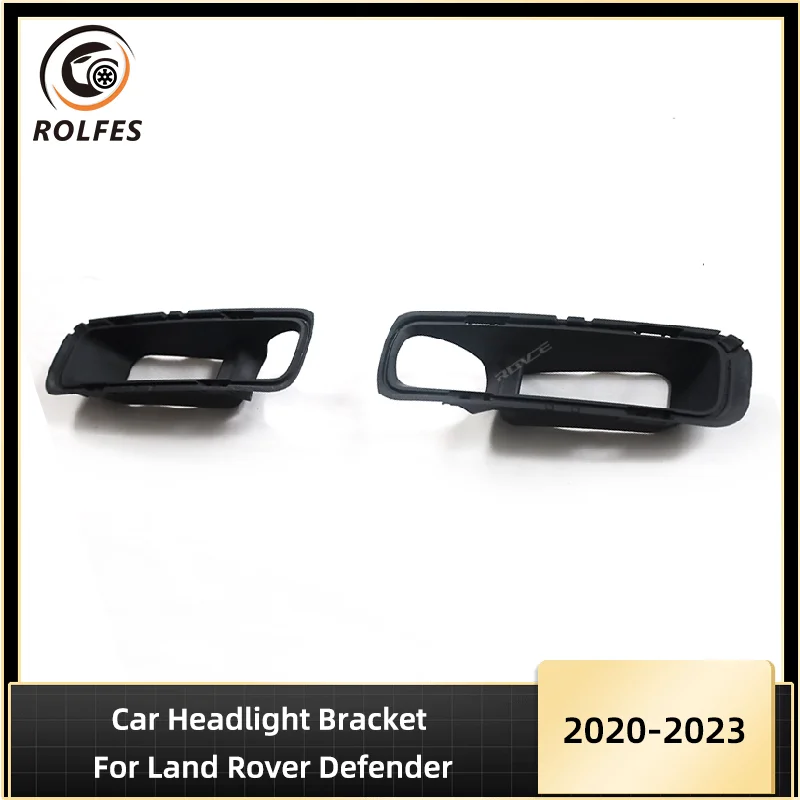 

ROLFES High Quality Headlight Bracket Cover Trim Frame For Land Rover Defender 2020-2023 Car Exterior Accessories