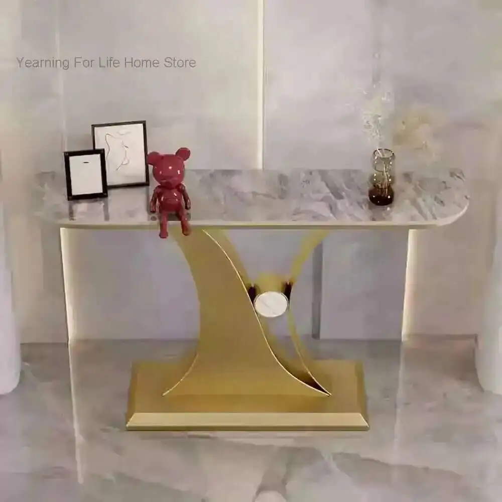 

Trendy Table Living Beauty Console Modern Luxury Room Aesthetic Console Table Classic Design Woonkamer Tafel Home Furniture