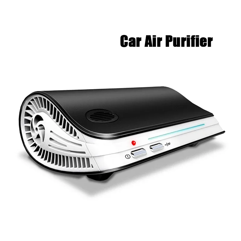 12V Car Air Purifier Dual Use for Car & Home, Odor Remover Formaldehyde Removal Interior Air Freshener Auto Accessories