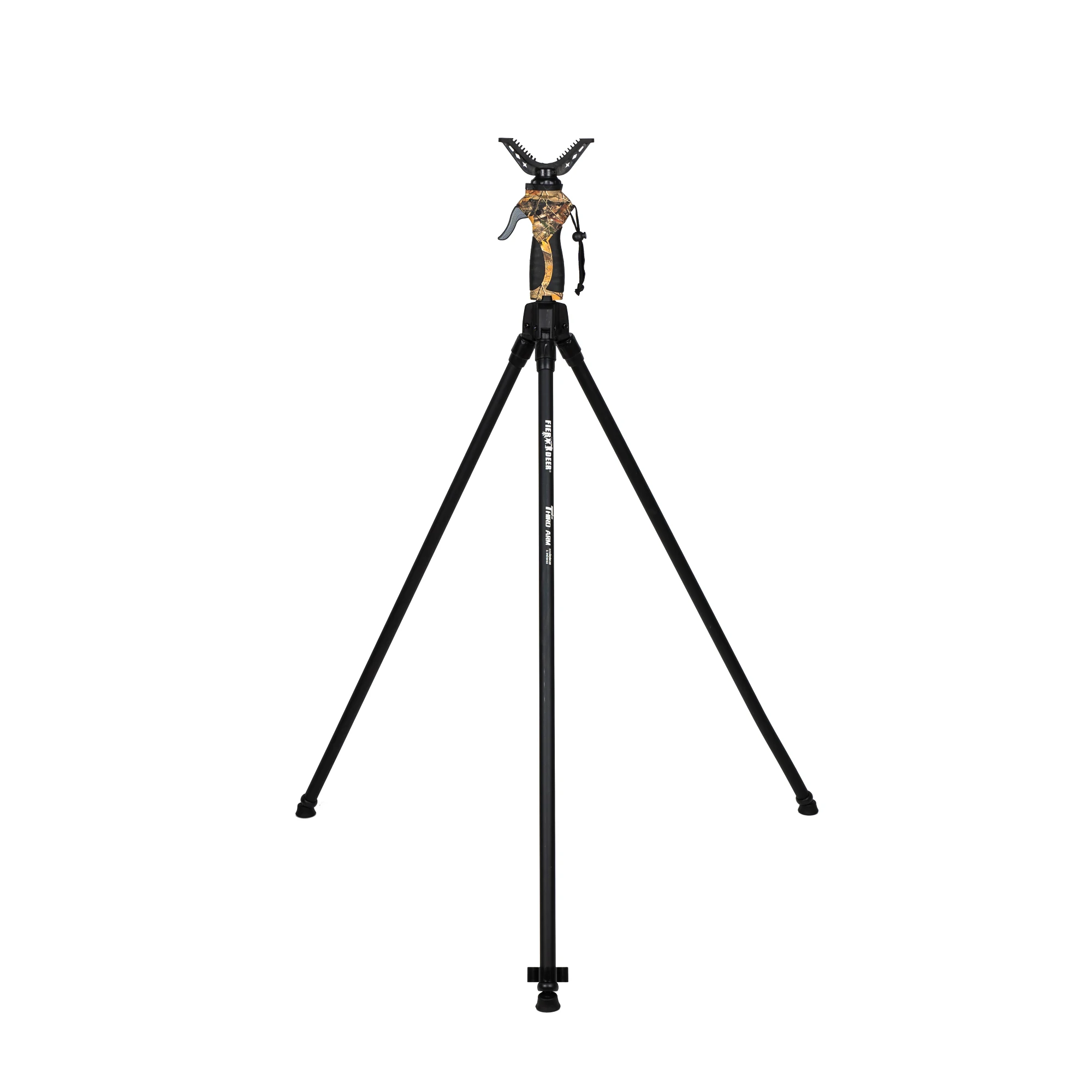 FIERY DEER Shooting Stick ，Kij myśliwski Gen4 ，Statyw myśliwski z regulowaną wysokością ，360 ° Obrotowe jarzmo V