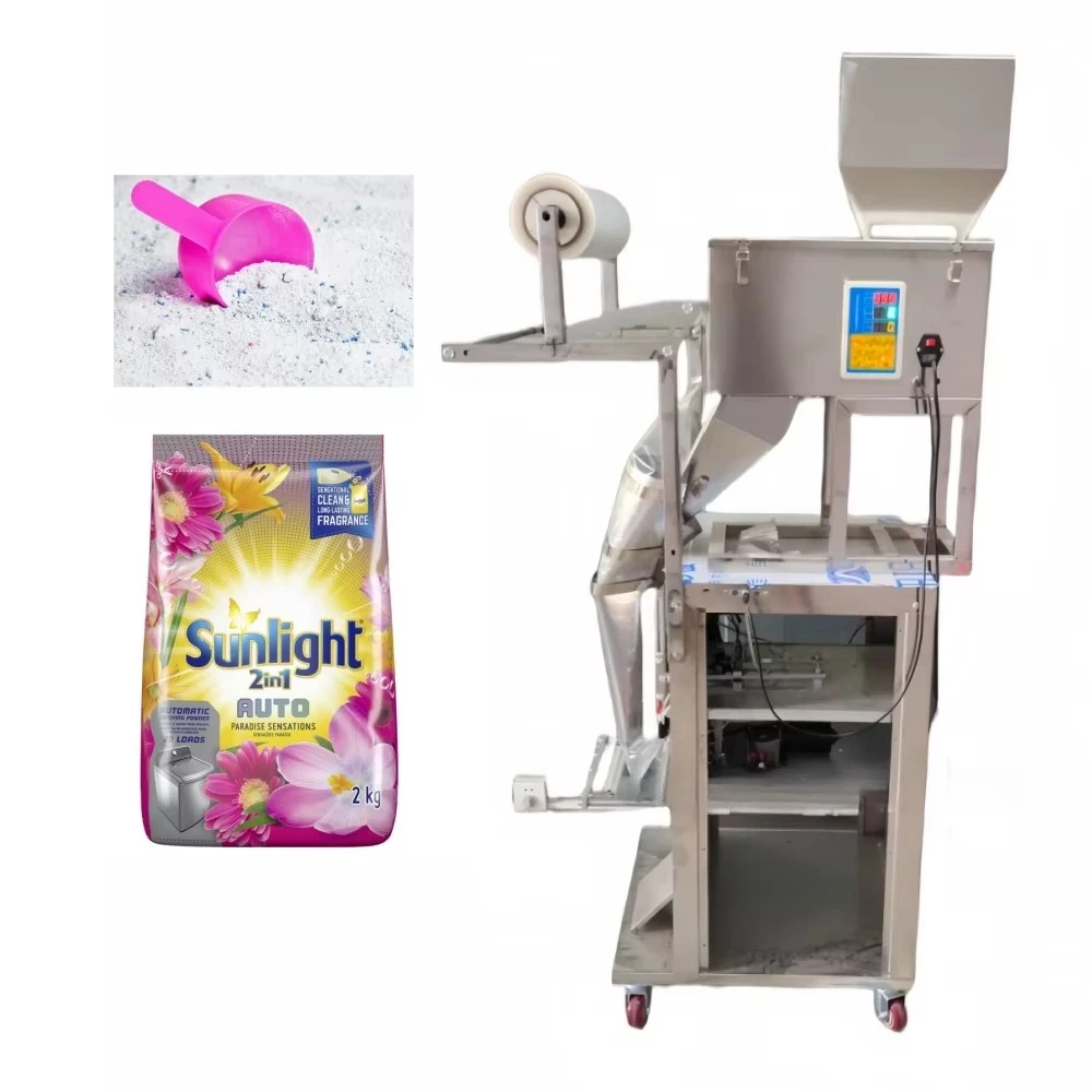 آلة تعبئة الأكياس متعددة الوظائف من الفولاذ المقاوم للصدأ مع طابعة التاريخ