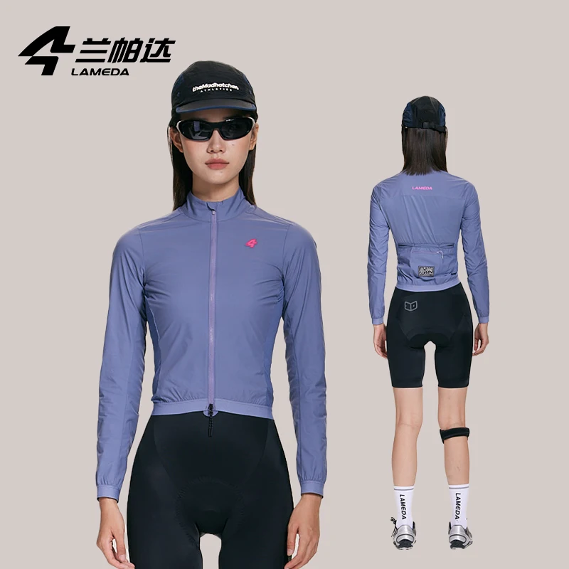 

Lameda Windbreaker Women's Biker Jacket Windproof Cycling Clothes Bicycle Clothing For Cycling Vest Thin Light